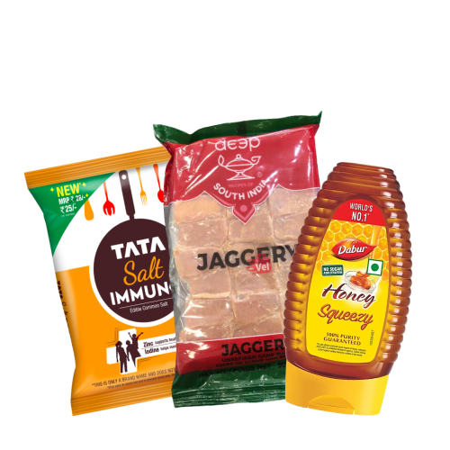 Sugar Jaggery Honey Salt