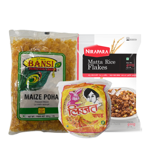 Papad Khichiya Far-Far Mamra Poh Dhani