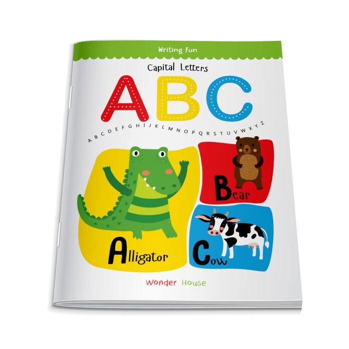 Capital Letters ABC: Write and Practice A to Z | Fun Handwriting Book ...