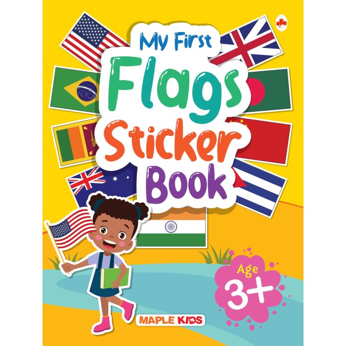My First Sticker Book - Flags - Activity Book for Kids with 50 ...
