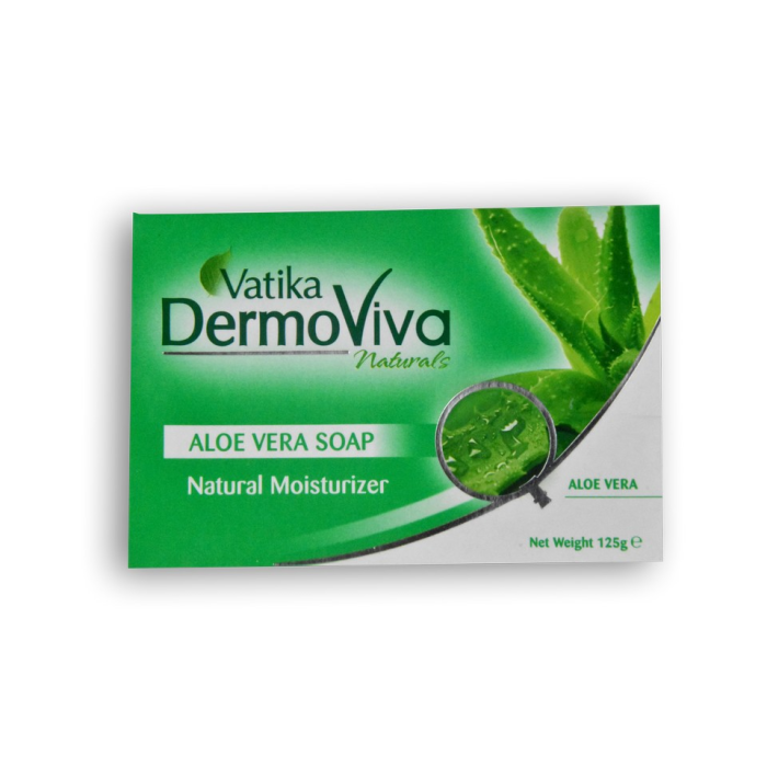 VATIKA DERMOVIVA Aloe Vera Soap 125g - Desi Gabbar