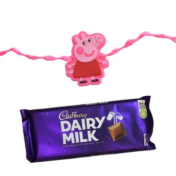 Cadbury Dairy Milk with Rakhi for Kids K4| Cartoon Rakhi for Small Brother | Rakhi for Baby Brother | Superhero Rakhi for Brother |Indian Rakhi Raksha Bandhan Festival