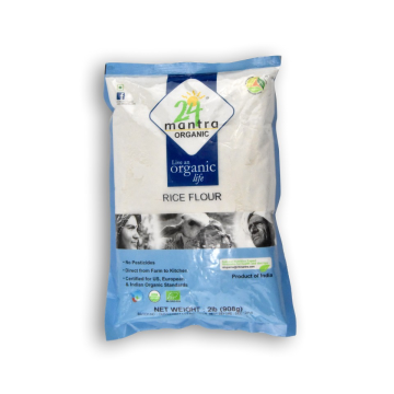 24 MANTRA ORGANIC Organic Rice Flour 2 LBS