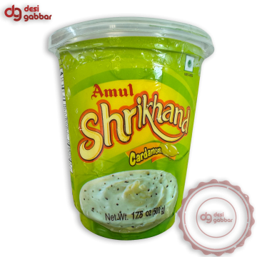 Amul Shrikhand Cardamom 17.6 OZ - Frozen