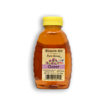 BLOSSOM HILL Pure Honey Clover 16 OZ
