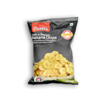 CHHEDA'S Salt n Pepper Banana Chips 6 OZ