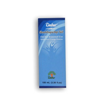 DABUR Shankhapushpi Tail Hair Oil 3.38 FL OZ