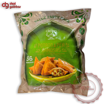 DEEP POTATO & PEA SAMOSAS 33.7 OZ - Frozen