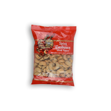 DEEP Spicy Cashews Black Pepper 8 OZ