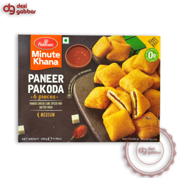 Haldiram's Minute Khana PANEER PAKODA 11.99 OZ - Frozen