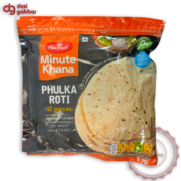 Haldiram's Minute Khana PHULKA ROTI - Frozen