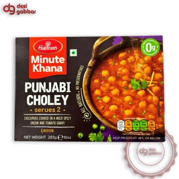Haldiram'S Minute Khana Punjabi Choley 10 OZ - Frozen
