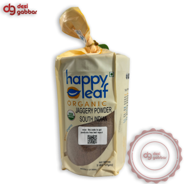 happy leaf ORGANIC JAGGERY POWDER SOUTH INDIAN 2 LBS