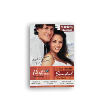 HESH Sandal Face Pack For Men & Women 100 GMS