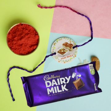 Cadbury Dairy Milk with Rakhi for Kids K7| Rakhi for Baby Brother | Fancy Rakhi for Brother |Indian Rakhi Raksha Bandhan Festival