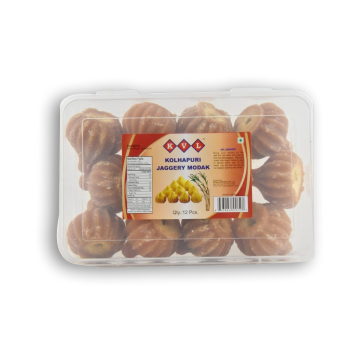 KVL Kolhapuri Jaggery Modak 12 PCS
