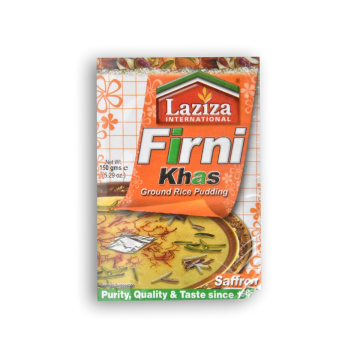 LAZIZA Firni Khas Ground Rice Pudding Saffron 5.29 OZ