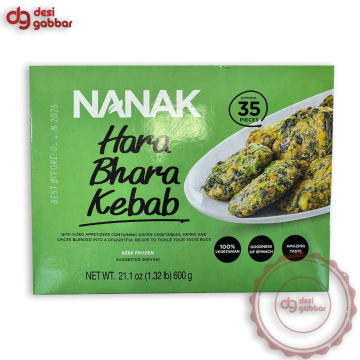 NANAK Hara Bhara Kebab 21.1 OZ - Frozen