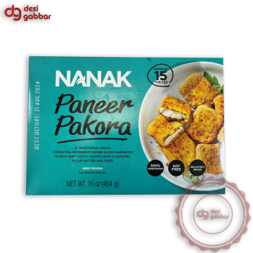 NANAK Paneer Pakora 16 OZ - Frozen