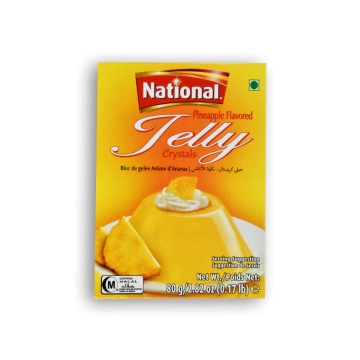 NATIONAL Pineapple Flavoured Jelly Crystals 2.82 OZ