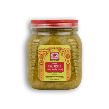 NIRAV Green Chilli Pickle 32 OZ