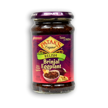 PATAK'S Relish Brinjal Eggplant 11 OZ