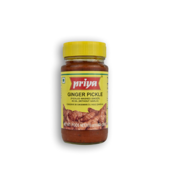 PRIYA Ginger Pickle Without Garlic 10.6 OZ