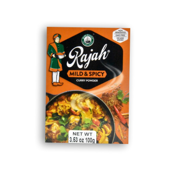 RAJAH Mild & Spicy Curry Powder 3.53 OZ