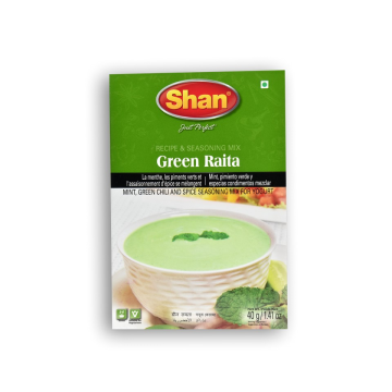 SHAN Green Raita Masala 1.41 OZ
