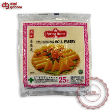 Spring Home TYJ SPRING ROLL PASTRY 12 OZ - Frozen