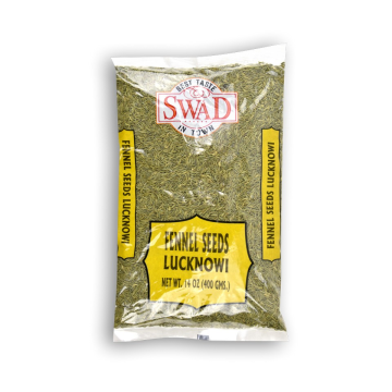 SWAD Fennel Seeds Lucknowi 14 OZ