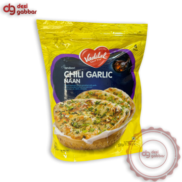 Vadilal CHILI GARLIC NAAN 11.29 OZ - Frozen