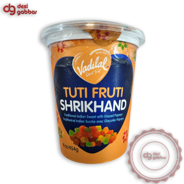 Vadilal TUTI FRUTI SHRIKHAND 16 OZ - Frozen