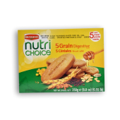 BRITANNIA NUTRI CHOICE 5 Grain Digestive Biscuits 8.8 OZ